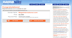 Desktop Screenshot of megainternational.com